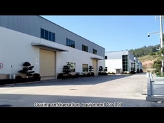 Demonstração de uma fábrica de secadores de gel