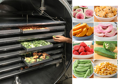 Máquina de secagem por congelamento industrial