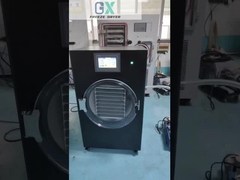 Temperatura -50°C a 50°C Máquina de secagem por congelamento de alimentos para casa com controle PLC