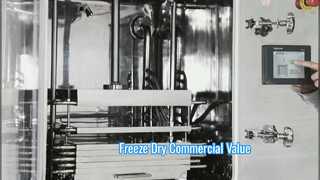 Prateleira máxima industrial do secador de gelo 100KG