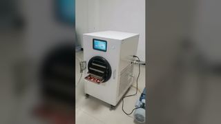 Secador de congelação doméstico para armazenamento de alimentos