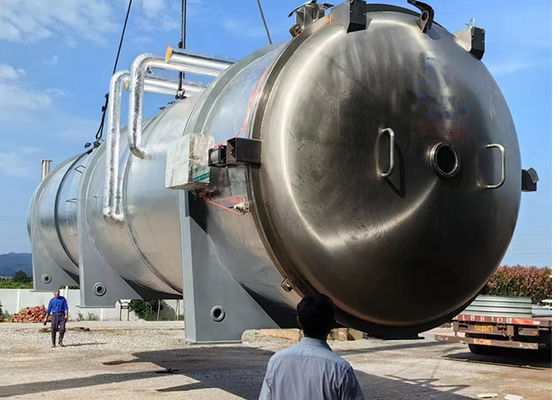 Máquina de secagem por congelamento a vácuo de 1000 kg para liofilização