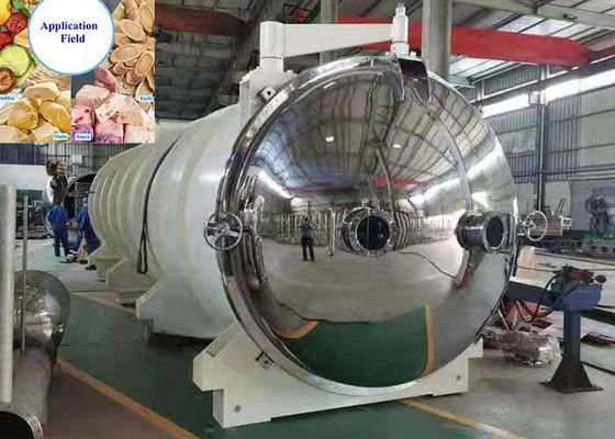 Máquina de secagem por congelamento a vácuo de alimentos e frutas de 1000 kg
