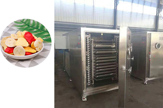304 SUS Secador industrial por congelamento com sistema de refrigeração Bitzer