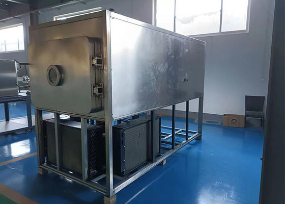 -40C-80C Secador a vácuo e congelador de alimentos 500kg/lotação