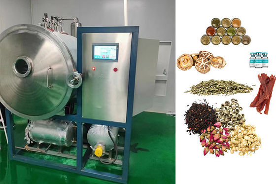 Máquina de secagem por congelamento industrial automática Temperatura de captura de frio personalizada