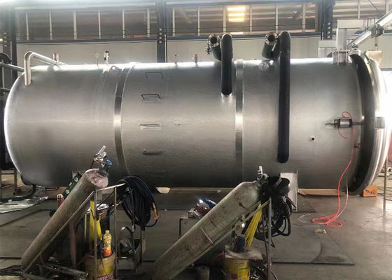 Nível de ruído baixo Secador por congelamento industrial 300 kg/lotação Aquecimento eléctrico