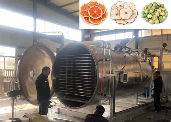Refcom Bitzer Vacuum Industrial Freeze Dryer Air Cooling