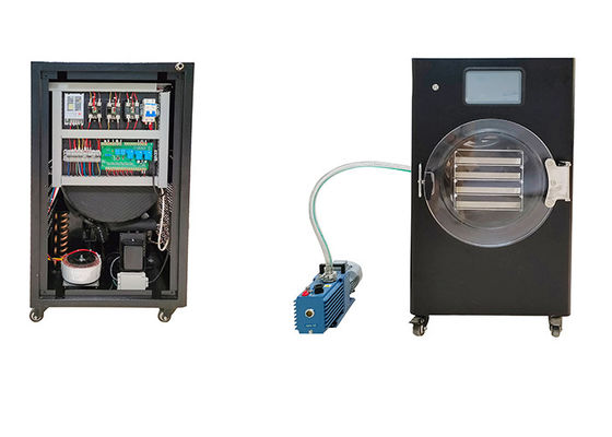 18~24 horas de secagem Mini Secador de congelamento Máquina Controle PLC