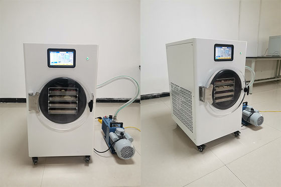 Ecrã LCD Touch Profissional Mini Secador de Congelamento Tipo Cascata