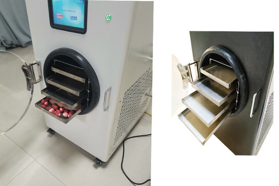 Potente sistema de refrigeração  Mini secador de vácuo congelador