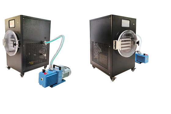 6 - 8 kg de capacidade Máquina de secagem por congelamento para uso doméstico equipada com ecrã LCD