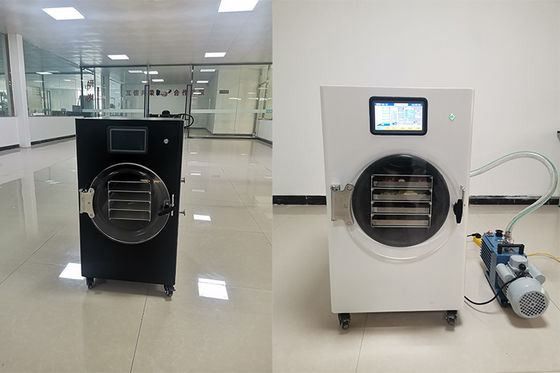 Temperatura -50°C a 50°C Máquina de secagem por congelamento de alimentos para casa com controle PLC