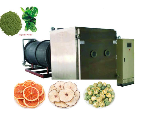 300kg Grande Alimento Vegetal Secador de Congelamento Controle remoto
