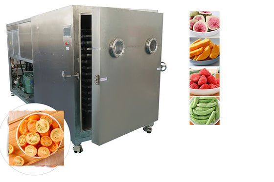 Sublimação Alimentos Industriais Vacuum Freeze Dryer Ar Refrigerante