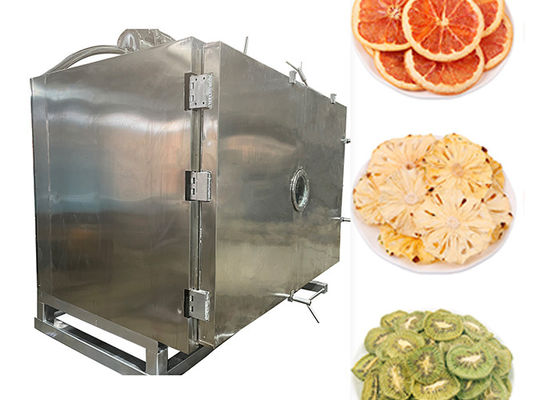 Máquina de secagem por congelamento de 300 kg de alimentos a vácuo de vegetais automática