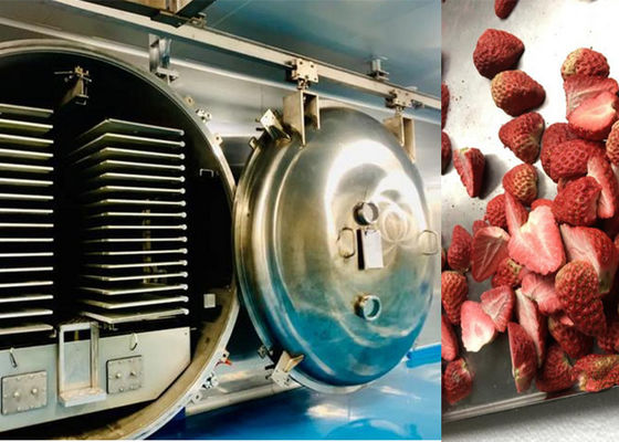 Alimentação comercial Vegetais Secador de congelação Ar de arrefecimento