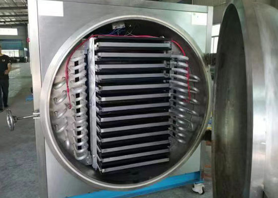 Equipamento industrial de liofilização a controlo remoto com sistema de arrefecimento por água