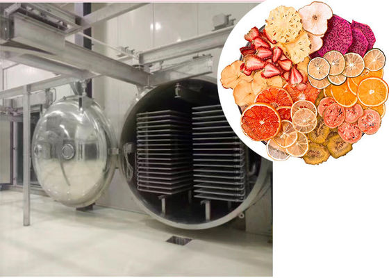 Leite materno Alimentos Secador de congelamento a vácuo 400 kg/lotação Aquecimento elétrico