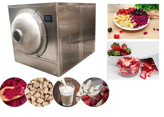 Aquecimento Elétrico Vegetal  de Alimentos Secador de Congelamento 300Kg/Batch
