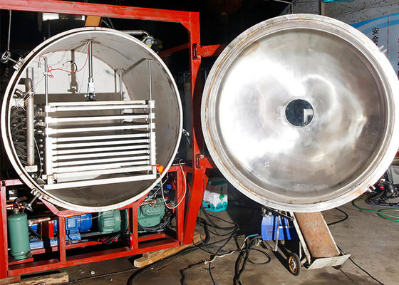 Máquina de secagem por congelamento a vácuo a controlo remoto -50°C a 90°C