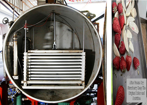 Máquina de congelamento a seco industrial de 300 kg com controlo remoto