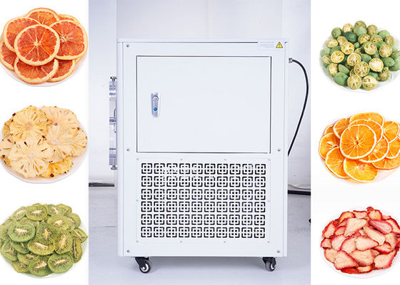 Laboratório de descongelamento automático de aço inoxidável Secador de congelamento Ar resfriado com temperatura de condensação de -50.C