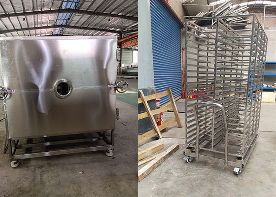 Máquina de secagem por congelamento a vácuo de alimentos de 10 kW/h com potência de instalação de 45 kW