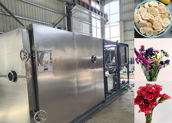 Equipamento de secador de congelação a vácuo de alimentos a comando remoto