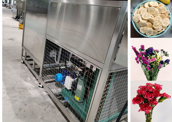 Máquina de secagem por congelamento de 200 kg Leybold Sistema de refrigeração