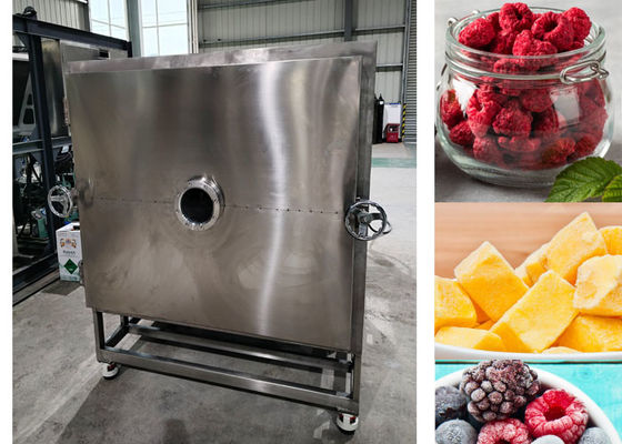 Máquina de secagem por congelamento de alimentos 18~22 horas Tempo de secagem por congelamento