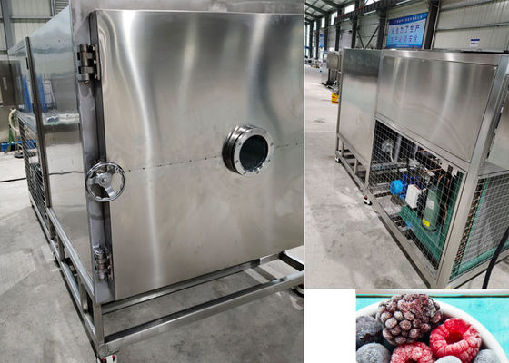 Máquina de secagem por congelamento a vácuo de alimentos para animais de estimação - Sistema de refrigeração Bitzer