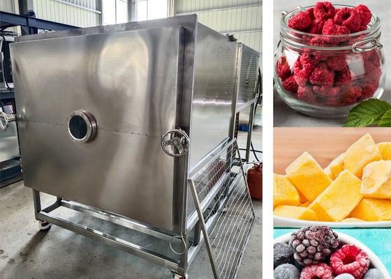 Máquina de secagem por congelamento a vácuo de alimentos de grande porte Temperatura de congelamento -40C