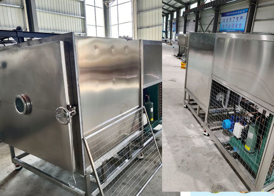 Máquina de secagem por congelamento para aquecimento elétrico com vácuo Stayfresh em 304 SUS