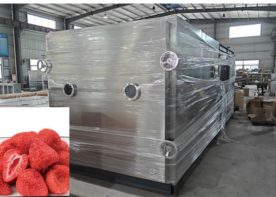 Máquina de secagem por congelamento de vegetais grande Capacidade 100 kg/lotação