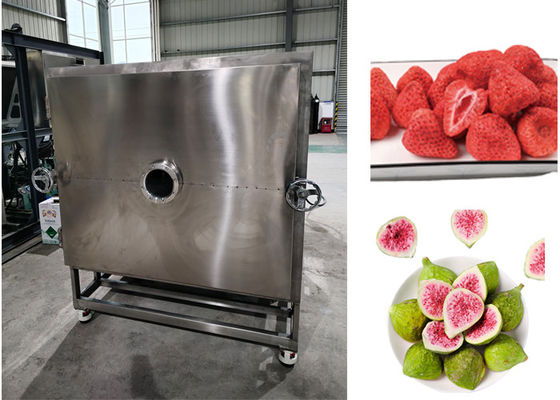 Sistema de secagem por congelamento de vegetais refrigerado a ar Máquina liofilizadora