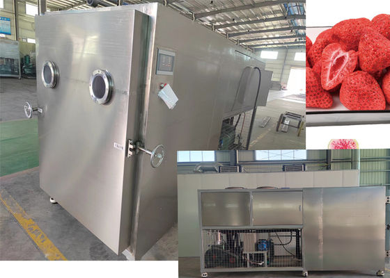 Máquina de secagem por congelamento industrial Liofilante a vácuo com bomba industrial