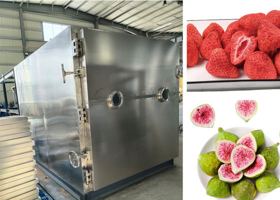 Secador de congelação a vácuo de alimentos de grande porte 300 kg/lotação Secagem por liofilizador