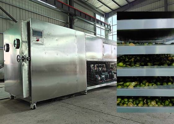 Máquina de secagem por congelamento industrial refrigerada a ar -50~80.C