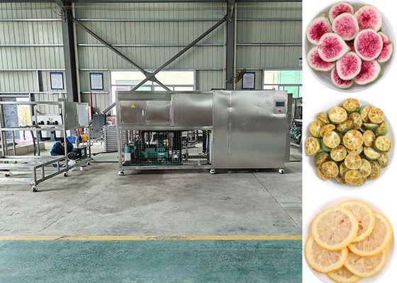 Refrigeração a ar Liofilizador de alimentos Secador de congelamento com condensador de vapor de -35 ~ 45 ° C
