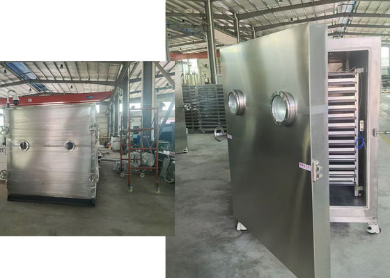Máquina de secagem por congelamento industrial de 100 kg com sistema de controlo PLC