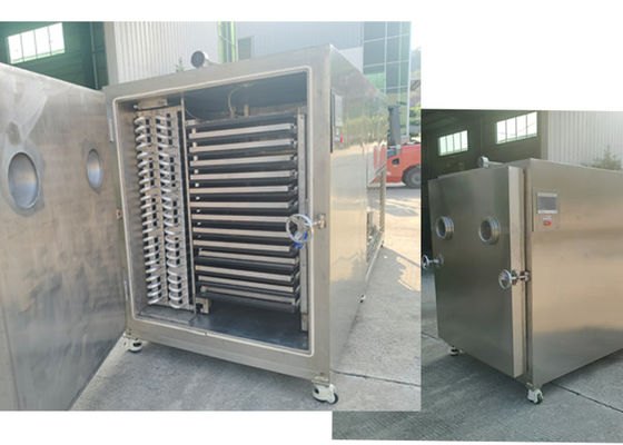 100~500Kg Máquina de secagem de frutas industrial de vácuo para congelação de alimentos