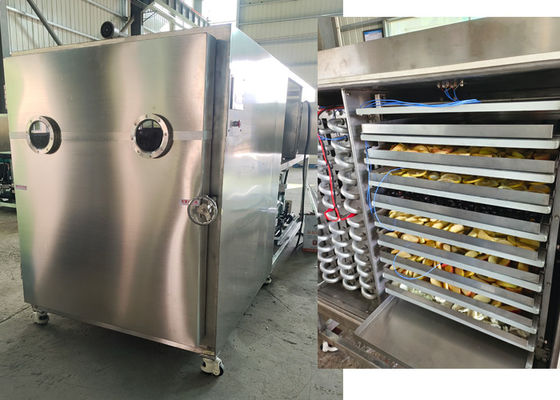 Secador a vácuo e congelador de alimentos de 200 kg 65KW para conservação de alimentos