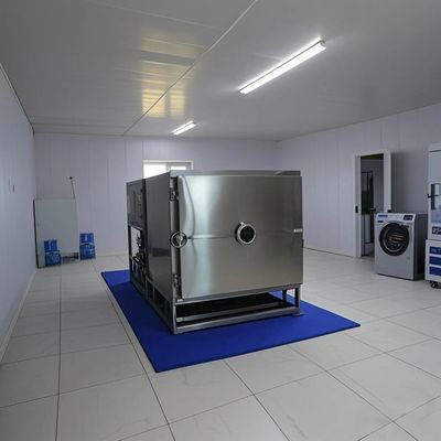 200 kg/lotação Secador a vácuo e congelador de alimentos com unidade de refrigeração Bitzer