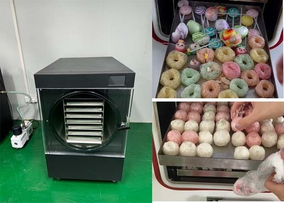Secador de congelamento para fabricantes de doces de pequeno lote Modo experimental Recepção E-Book Incluído