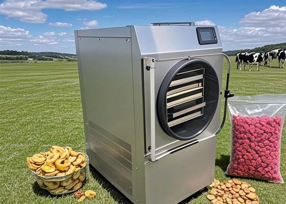 Máquina de secagem por congelamento de alimentos para uso comercial