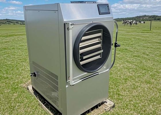 Máquina de liofilização de alimentos industrial de 10 kg 15 kg