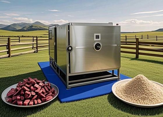 Food Vacuum Freeze Dryer Commercial Lyophilizer for Food Preservation