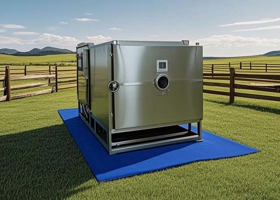 Máquina de secagem por congelamento industrial Liofilante a vácuo com bomba industrial