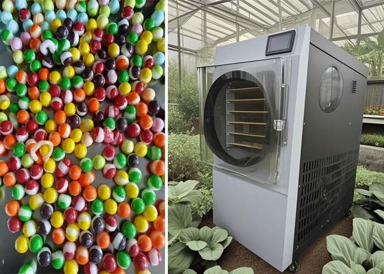 Máquina de liofilização profissional comercial para liofilização de frutas e vegetais